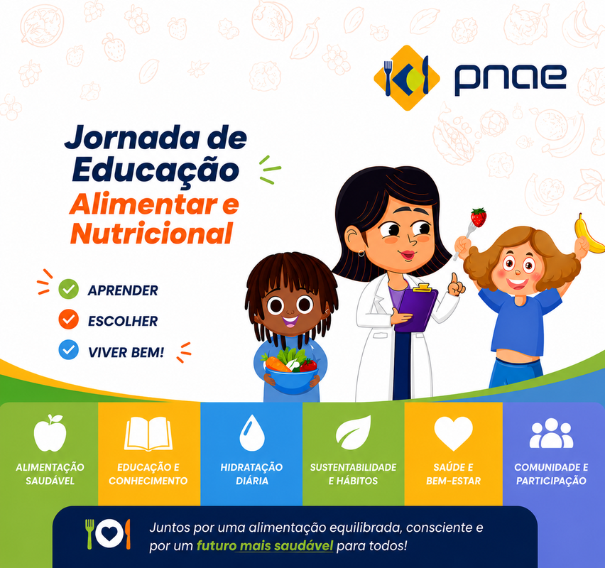 A 8ª edição da Jornada de Educação Alimentar e Nutricional